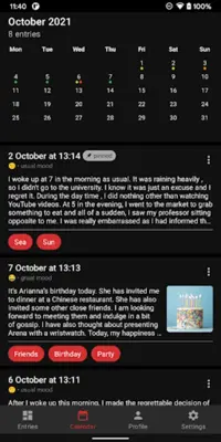 SafeDiary android App screenshot 0